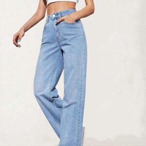KOTTY Women’s High Waist Wide Leg Jeans